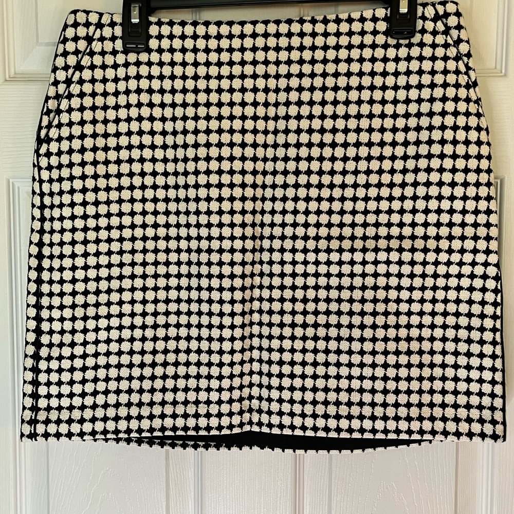 Polka Dot Mini Skirt.